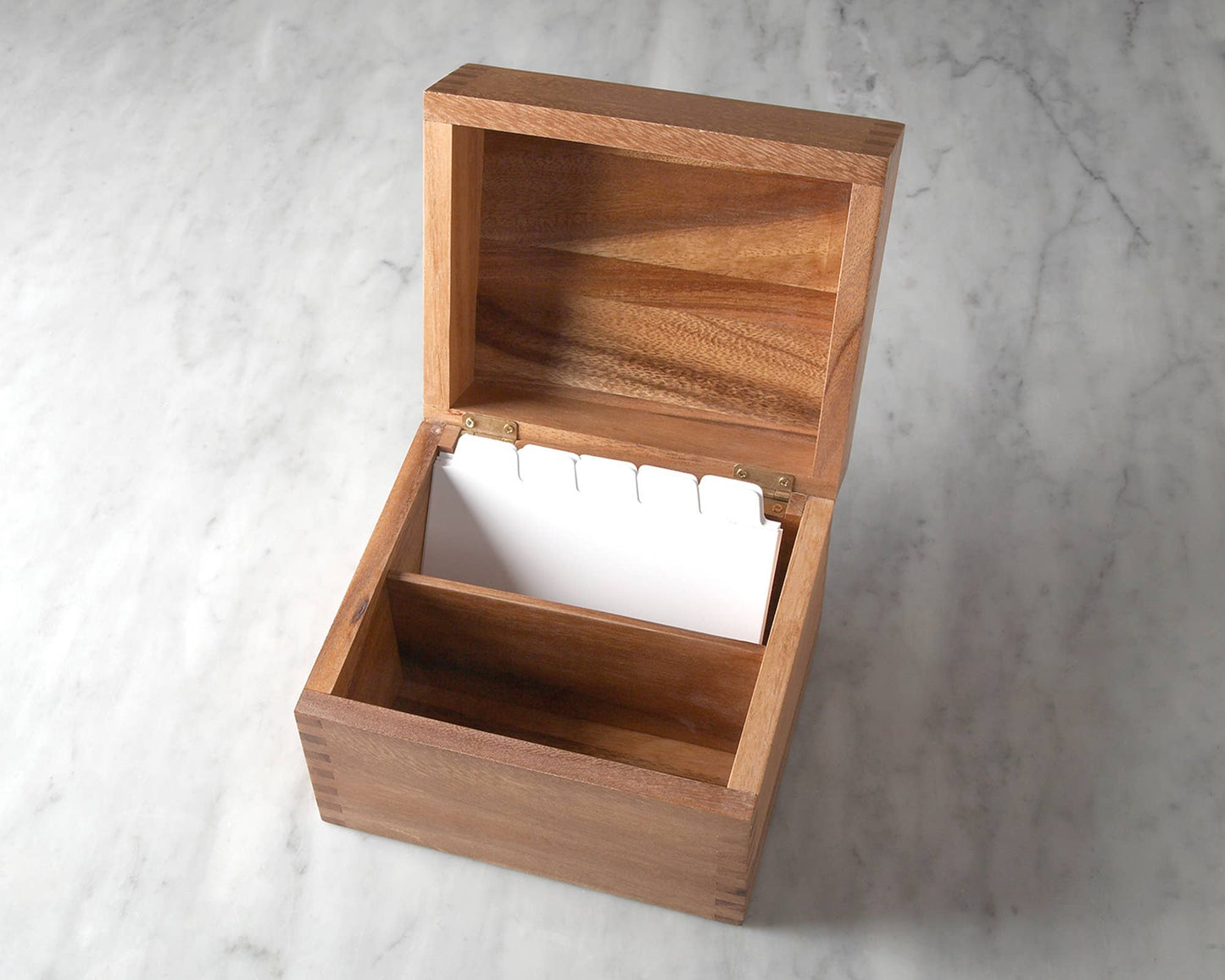 IRONWOOD RECIPE BOX, ACACIA