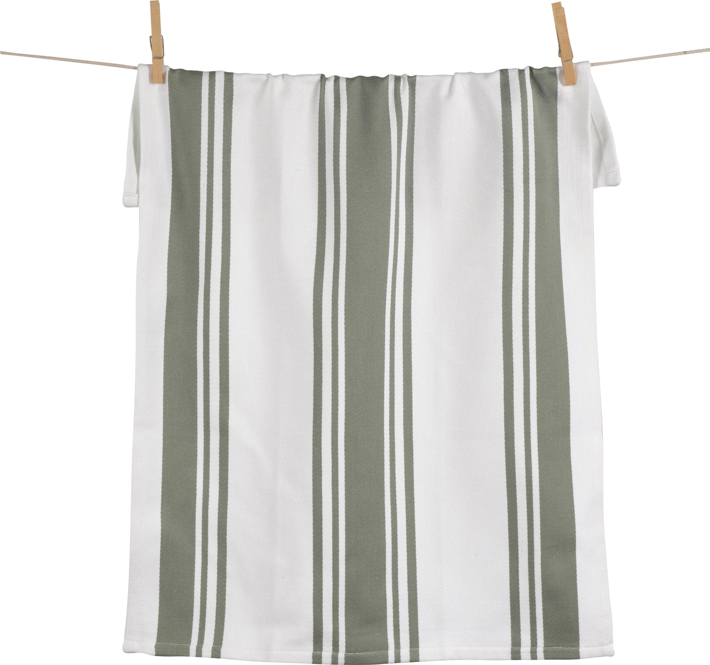 KAF Home Centerband Chef's Kitchen Towel - 20" x 30": Agave