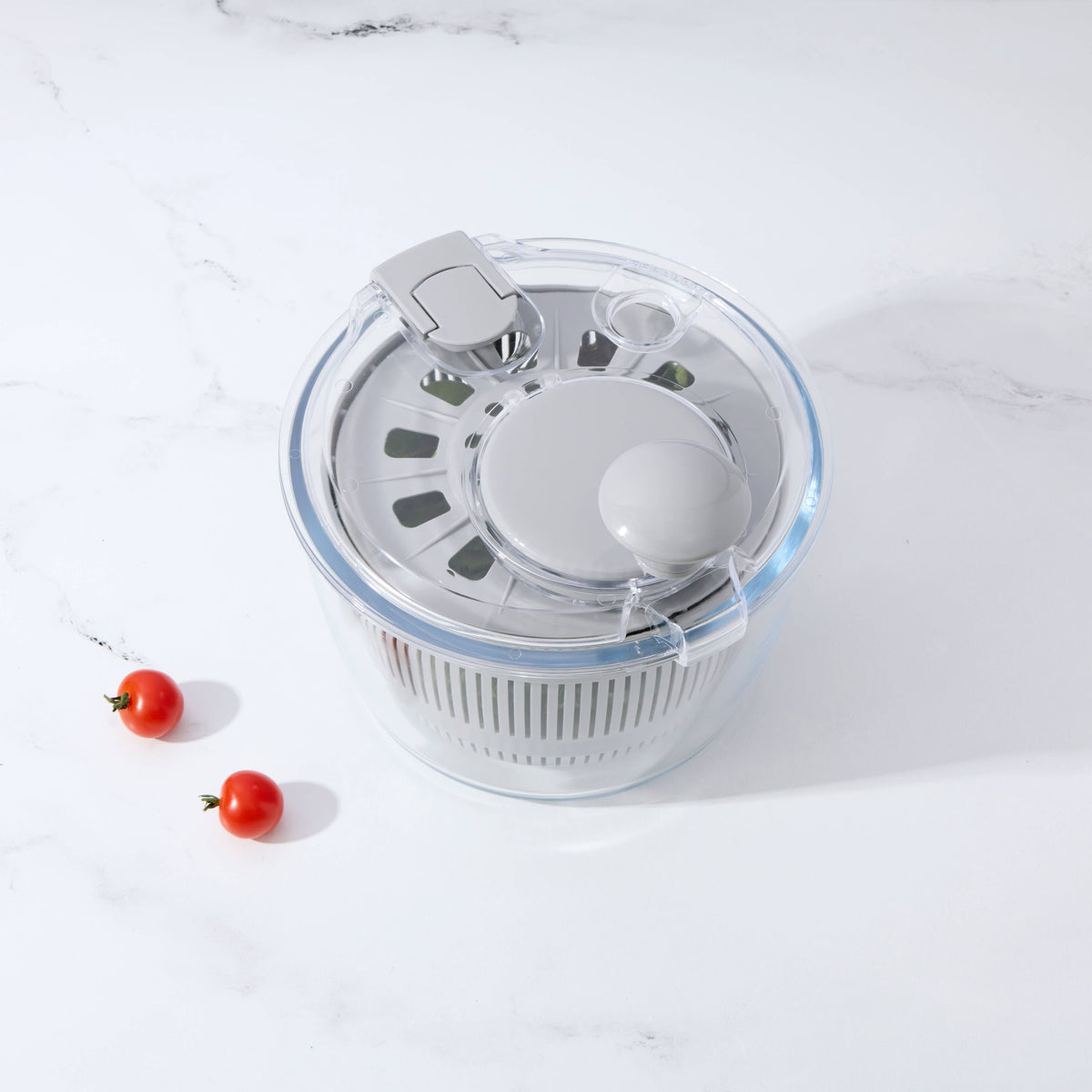 Glass Salad Spinner 3L