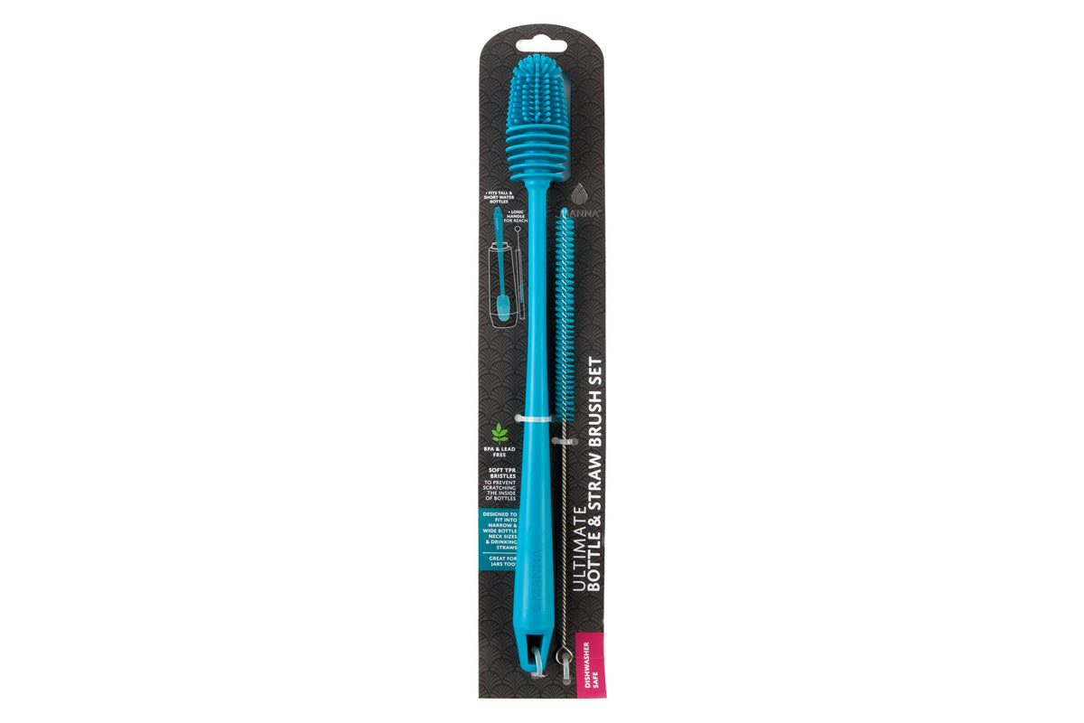 Silicone Bottle Brush with Straw Brush Cleaner (single)