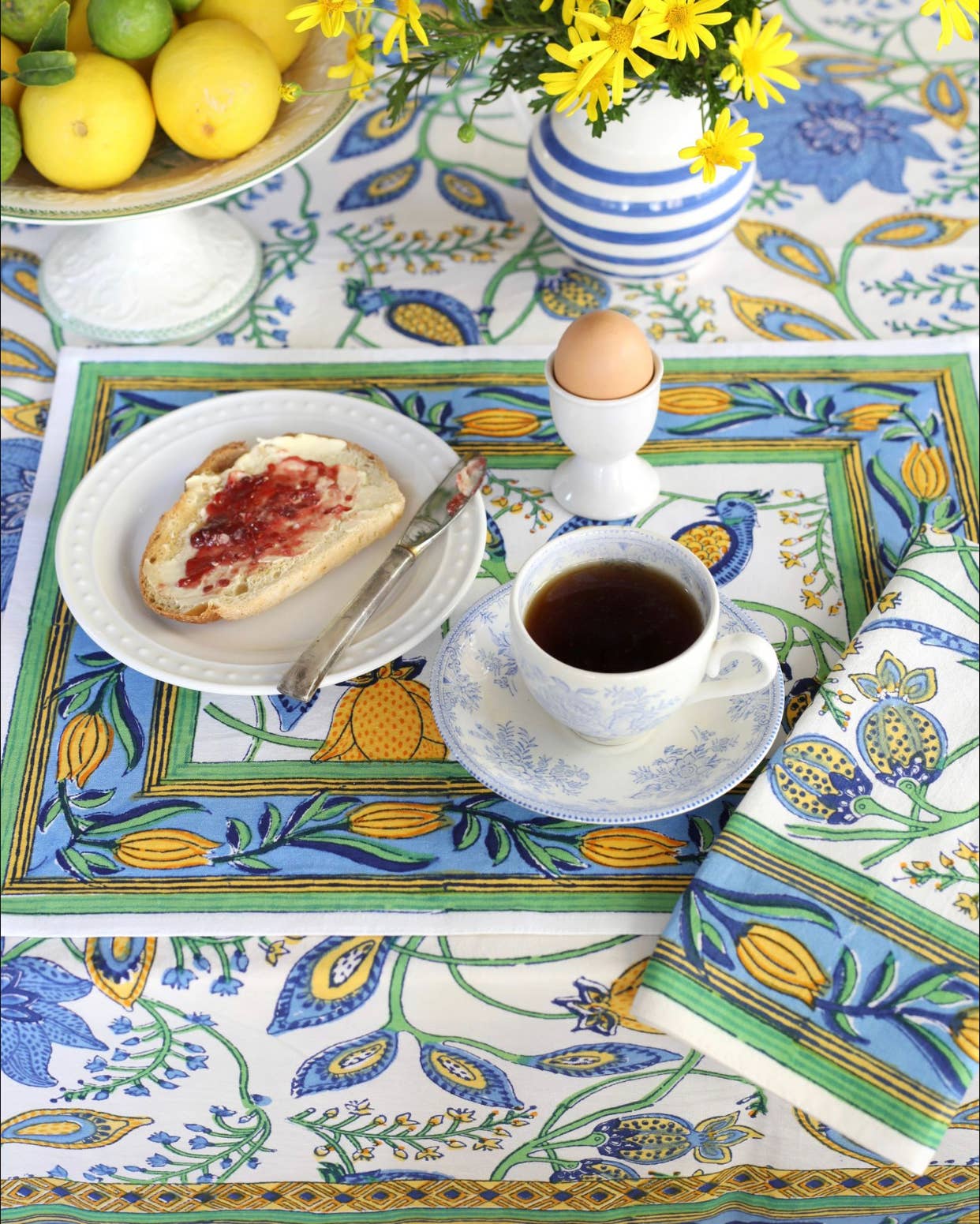 NAPKIN MONET'S KITCHEN, SET OF 4