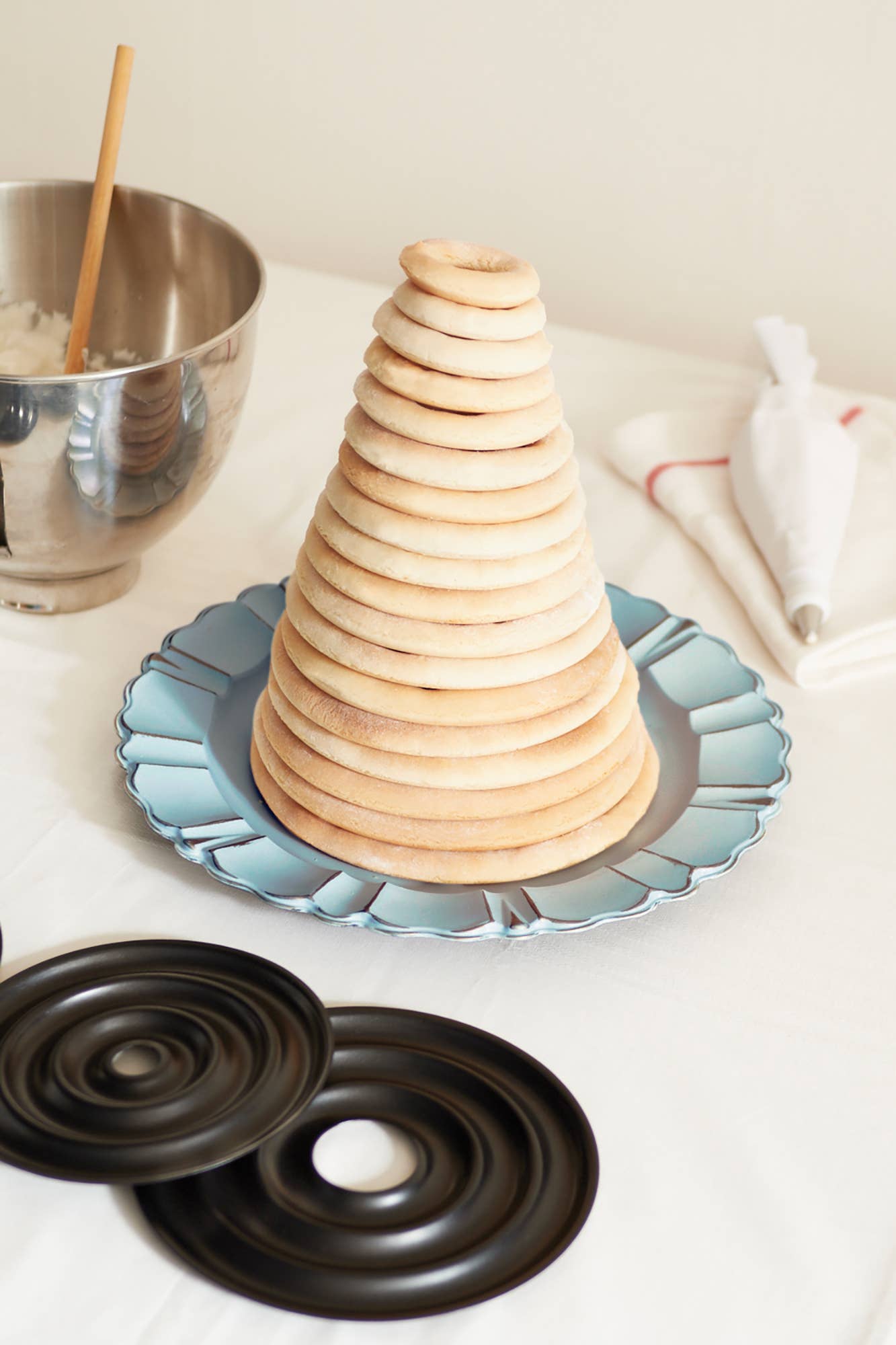 KRANSEKAKE RING TOWER MOLDS