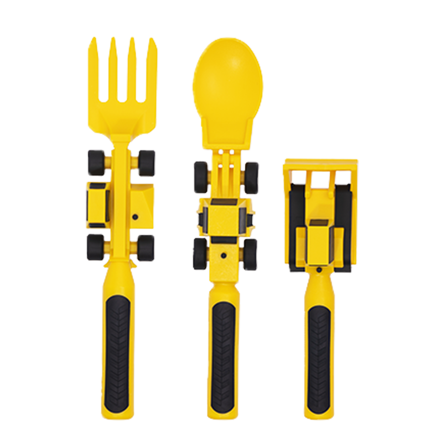 SET OF 3 CONSTRUCTION UTENSILS: YELLOW