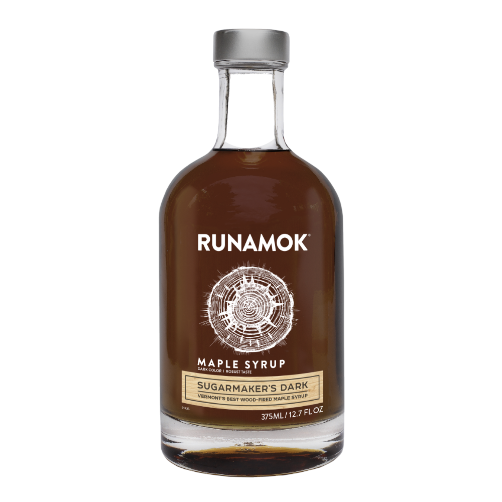 SUGARMAKER’S DARK: WOOD-FIRED VERMONT MAPLE SYRUP 375ml