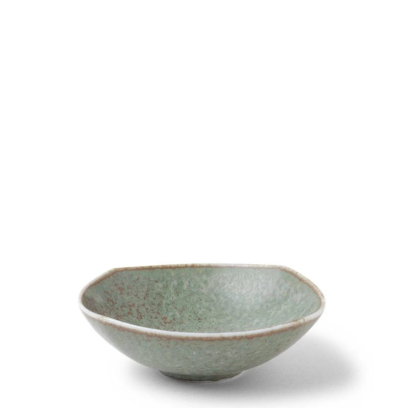 TERRA GREEN SAUCE DISH 4.25"