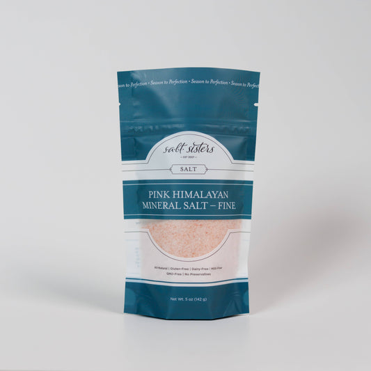 SALT SISTER PINK HIMALAYAN MINERAL SALT 5 OZ