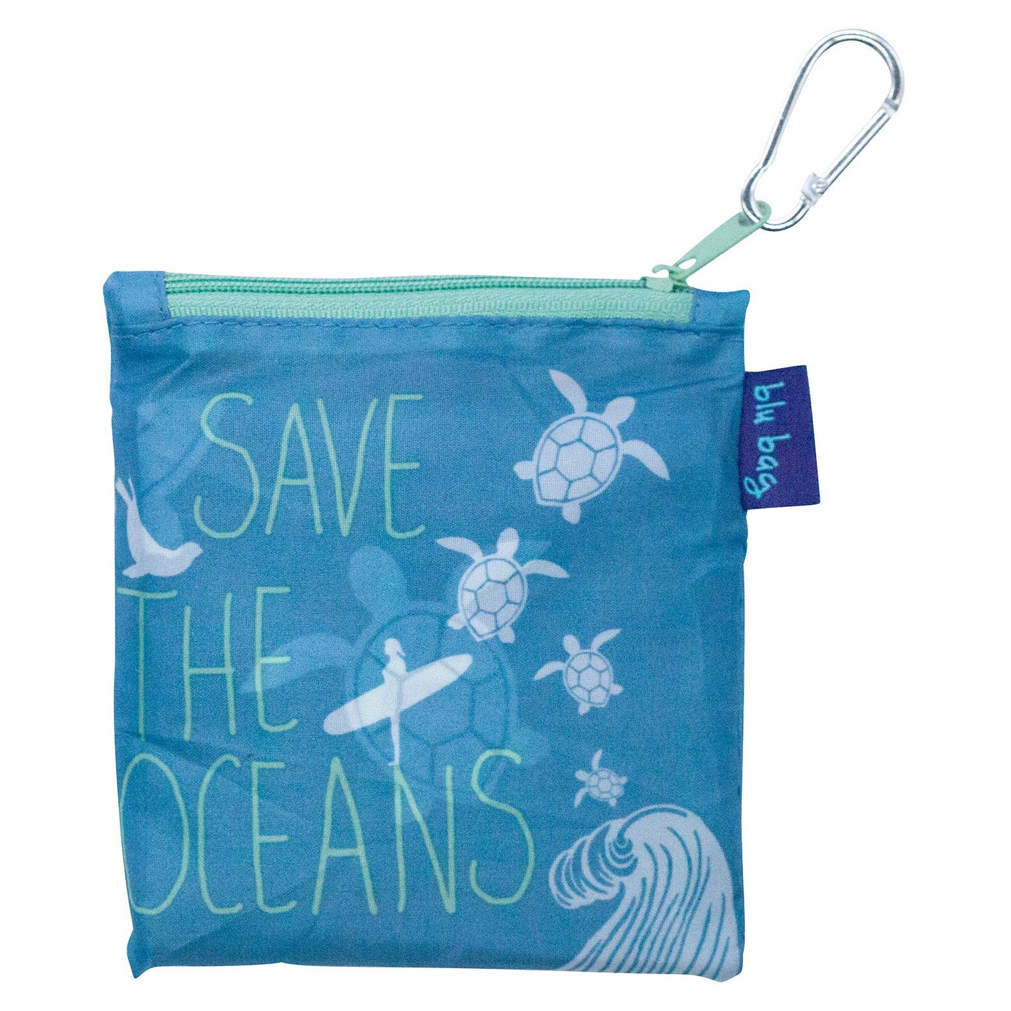 SAVE THE OCEANS BLU BAG REUSABLE SHOPPER TOTE