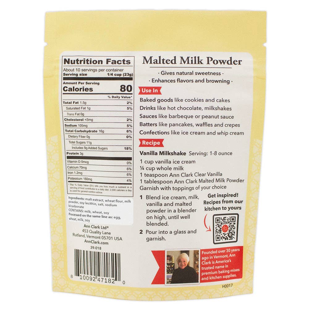 MALTED MILK POWDER 8OZ