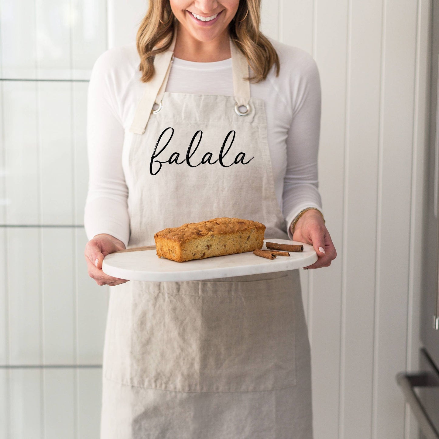 FALALA APRON: NATURAL