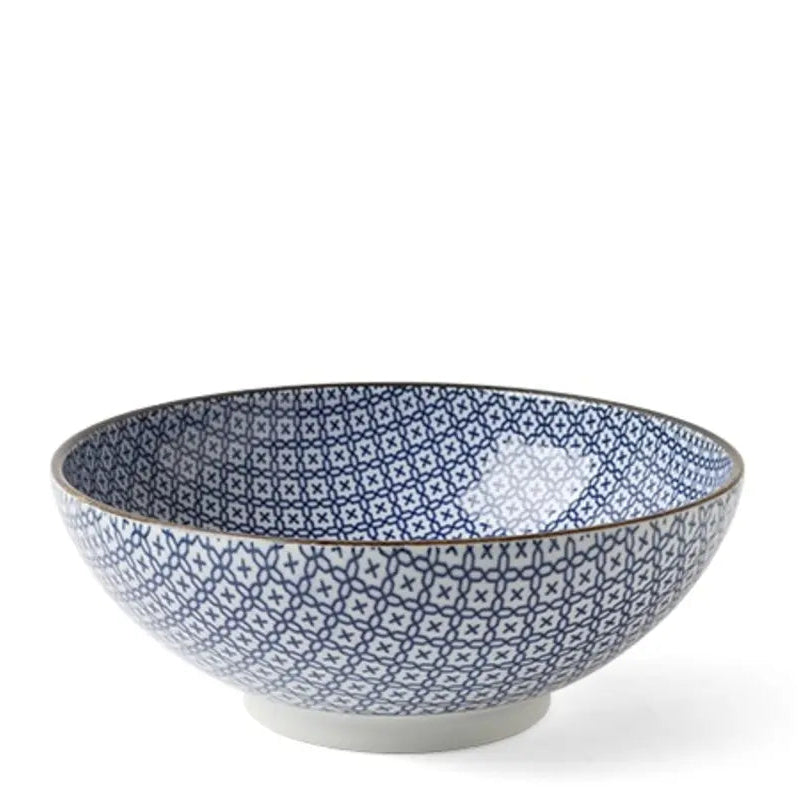 BLUE MOSIAC BOWL 8.25"