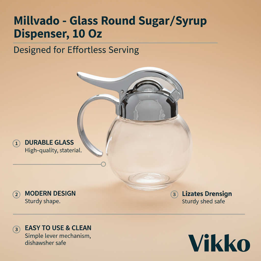 Sugar / Syrup / Honey Dispenser 10oz