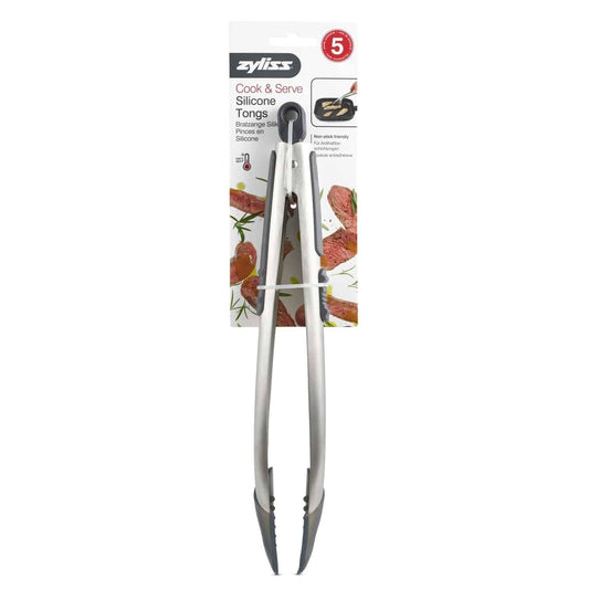COOK & SERVE SILICONE TONGS