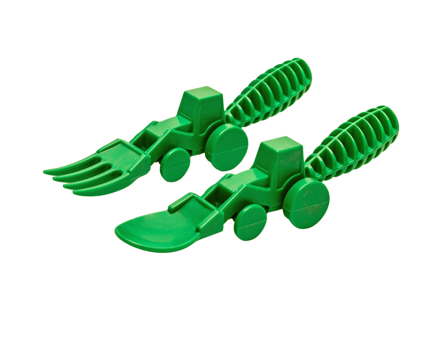 SET OF 2 TRACTOR UTENSILS: GREEN