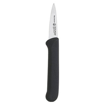 GARNISHING KNIFE W/ SHEATH 2" BLACK