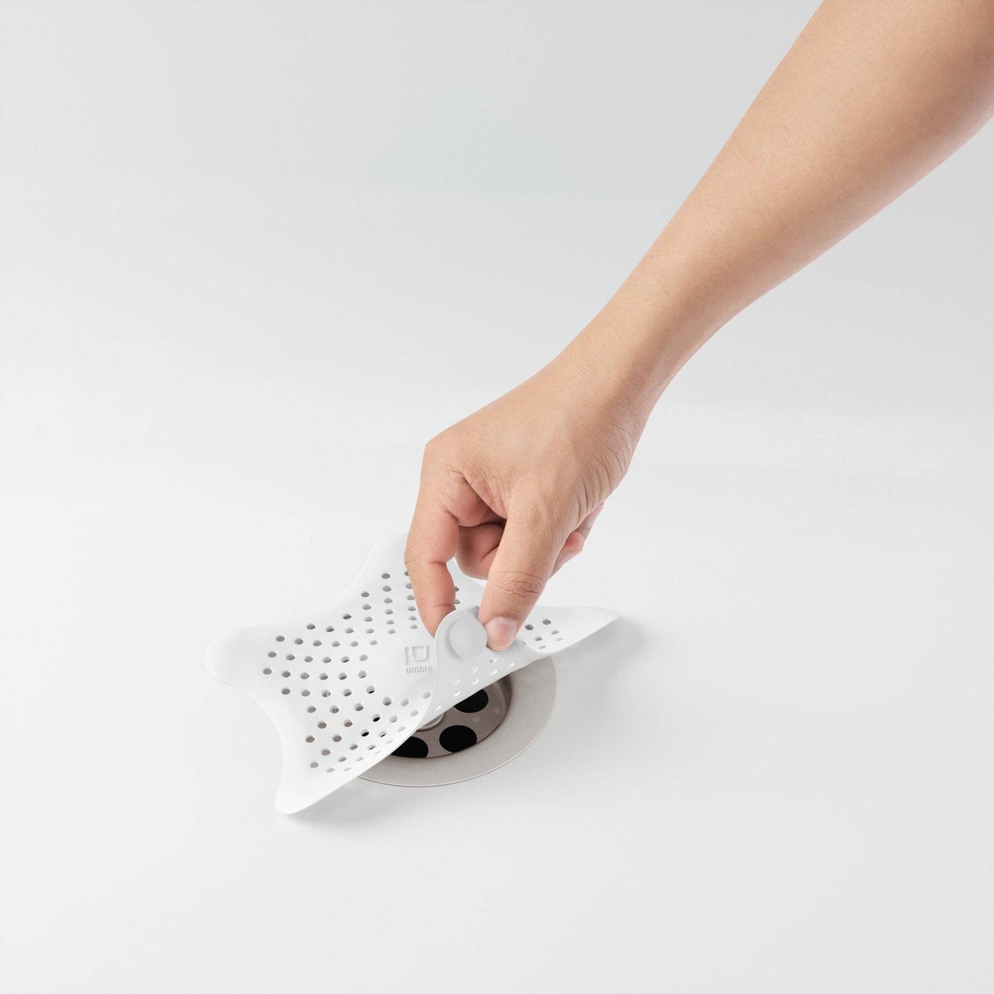 STARFISH HAIR CATCHER:WHITE