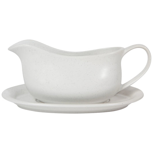 GRAVY BOAT WITH SAUCER