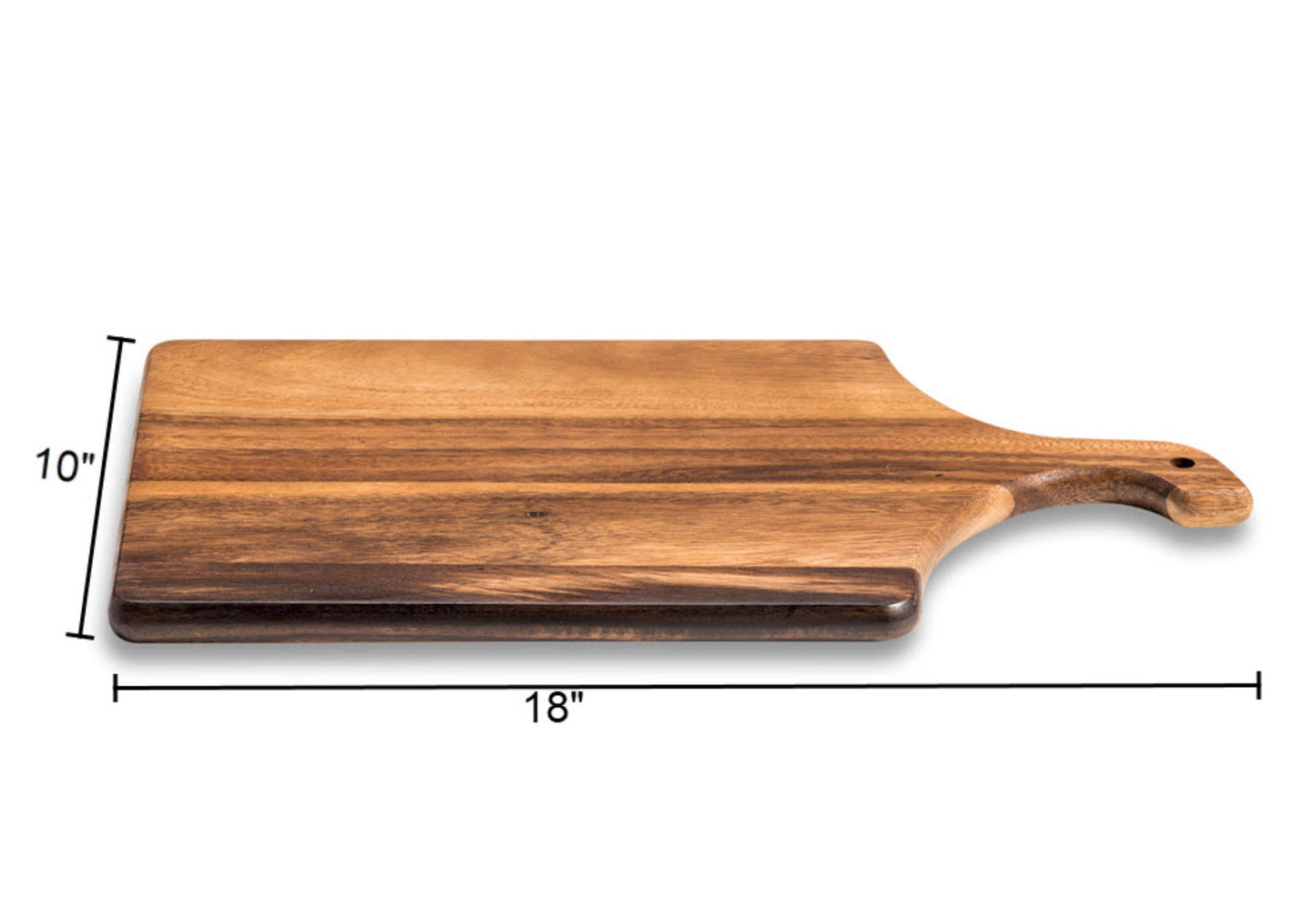 RECTANGULAR ACACIA WOOD CUTTING BOARD 18"X10"