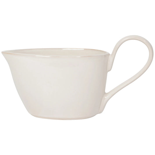 GRAVY BOAT CERAMIC WHITE