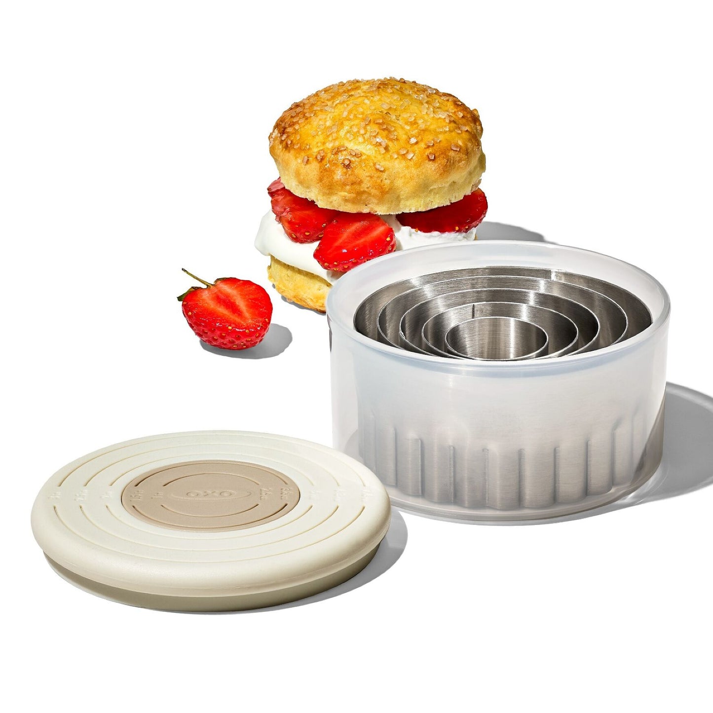 OXO GG DOUBLE SIDED COOKIE & BISCUIT CUTTER