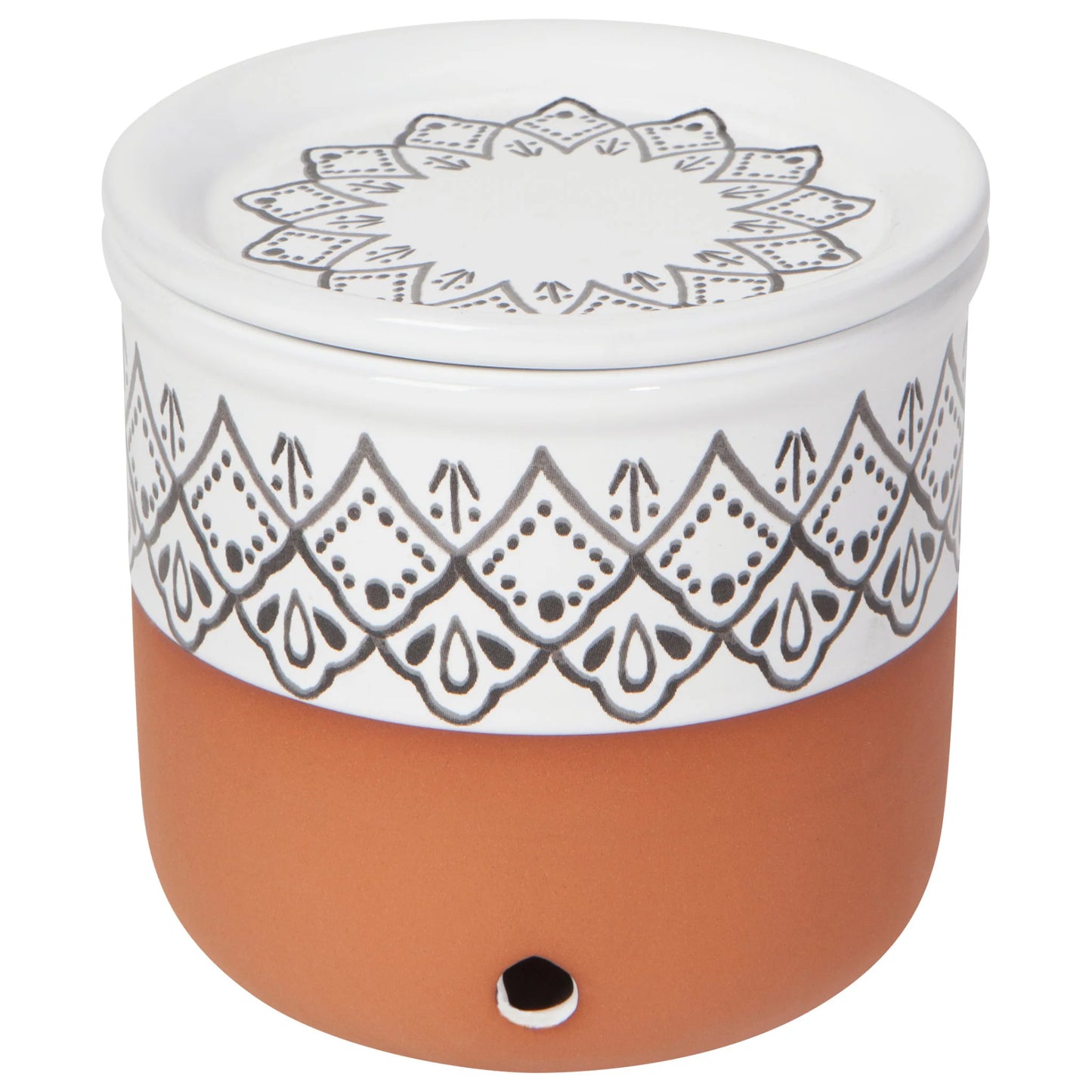 HARMONY GARLIC KEEPER TERRA COTTA