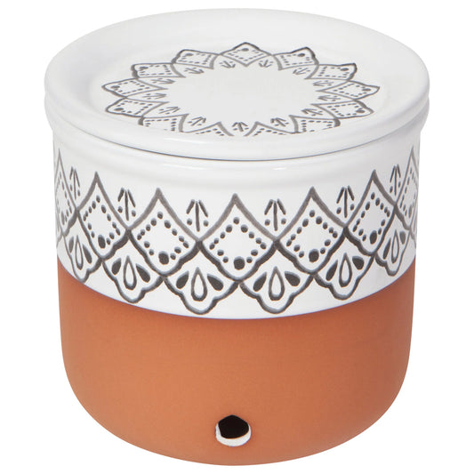 HARMONY GARLIC KEEPER TERRA COTTA