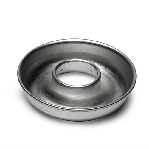 FINAL SALE - SAVARIN MOLD 3 1/4 INCH TIN STEEL