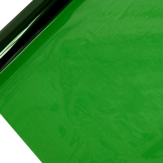 GREEN CELLOPHANE ROLL 40”X100’