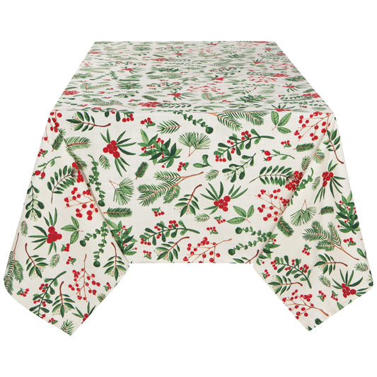 TABLECLOTH NAPPE WINTERBERRIES 60X120