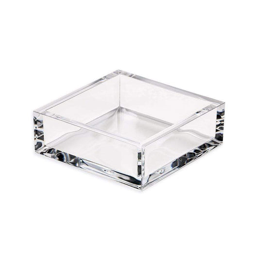 ACRYLIC COCKTAIL NAPKIN HOLDER CLEAR