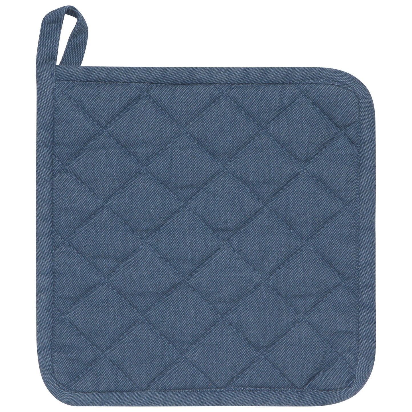 POTHOLDER STONEWASH MIDNIGHT BLU