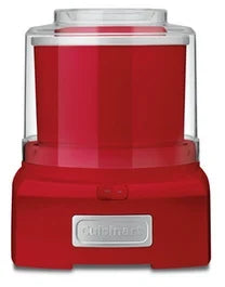 CUISINART ICE CREAM MAKER RED