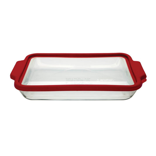 BAKING DISH WITH TRUEFIT COVER 3 QT