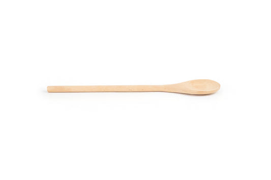 OVAL WOODEN SPOON, 12-INCH
