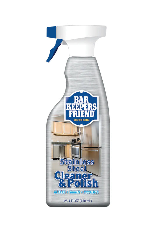 BAR KEEPERS FRIEND STAINLESS STEEL CLEANER & POLISH