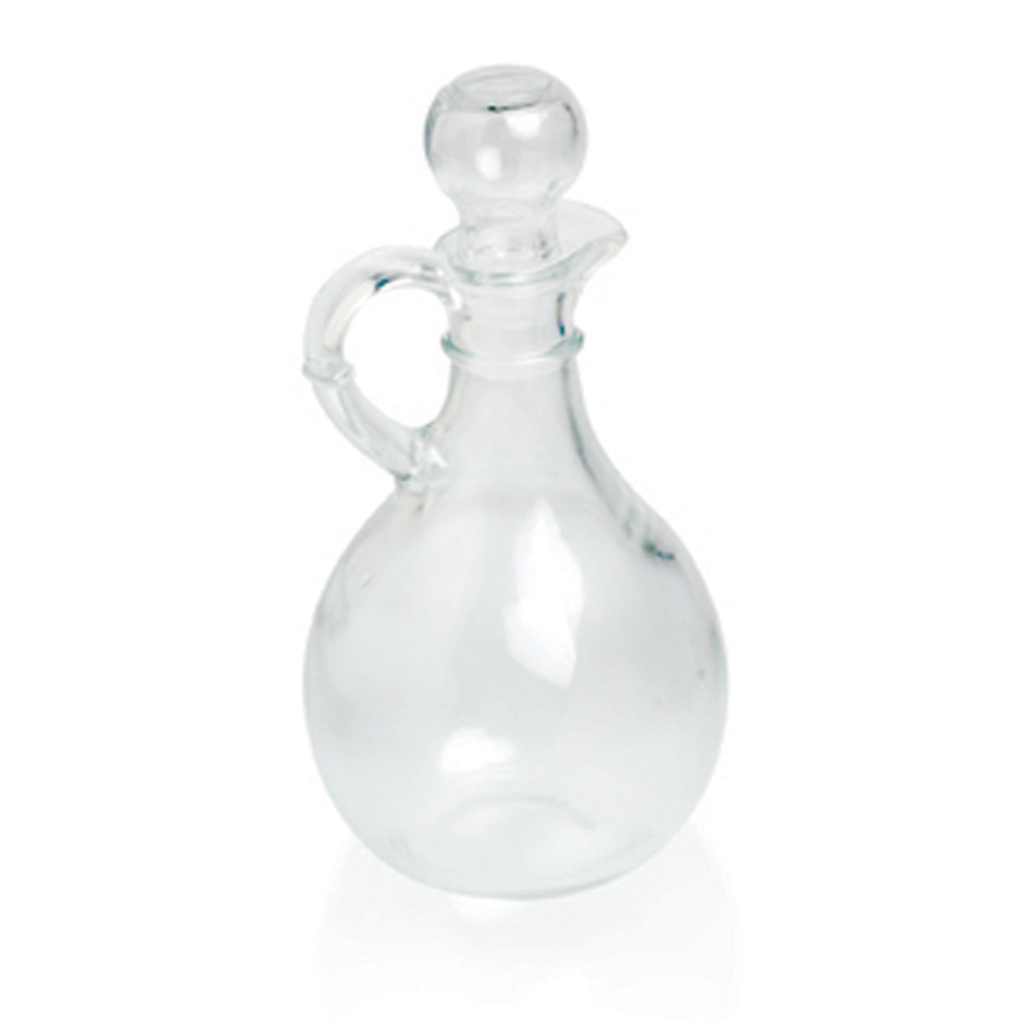 GLASS CRUET WITH STOPPER 10 OZ
