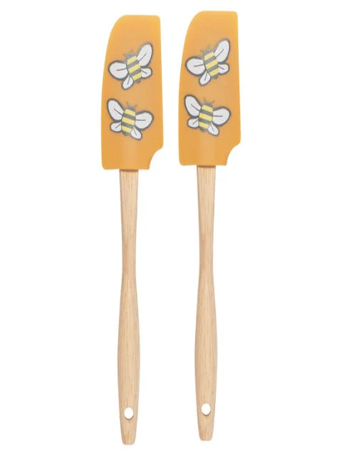 NOVELTY SPATULA MINI BEES SET OF 2