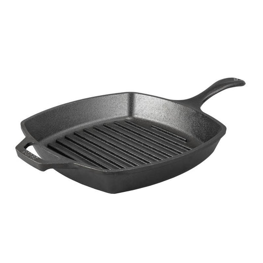LODGE CAST IRON SQUARE GRILL PAN 10.5"