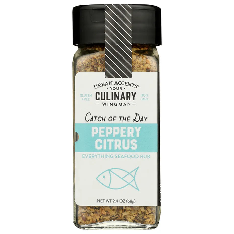 UA PEPPERY CITRUS EVERYTHING FISH RUB 2.4 OZ