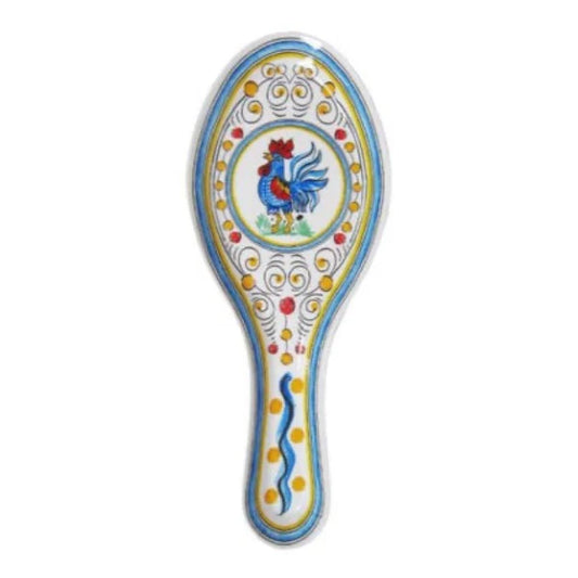 SPOON REST ROOSTER BLU
