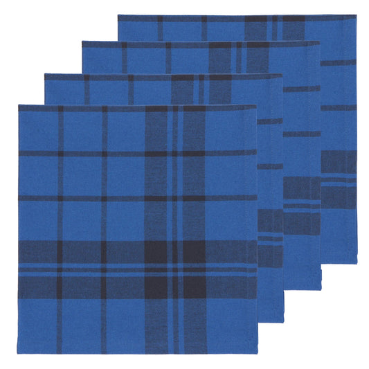 SECOND SPIN NAPKINS SET OF 4 INDIGO