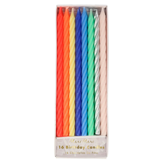 NEON TWISTED CANDLES