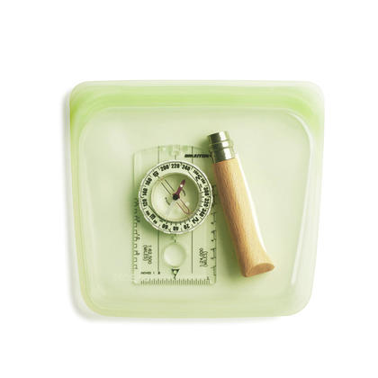 STASHER BAG MED/SANDWICH LIGHT GRN