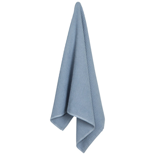 RIPPLE DISHTOWEL SLATE BLUE