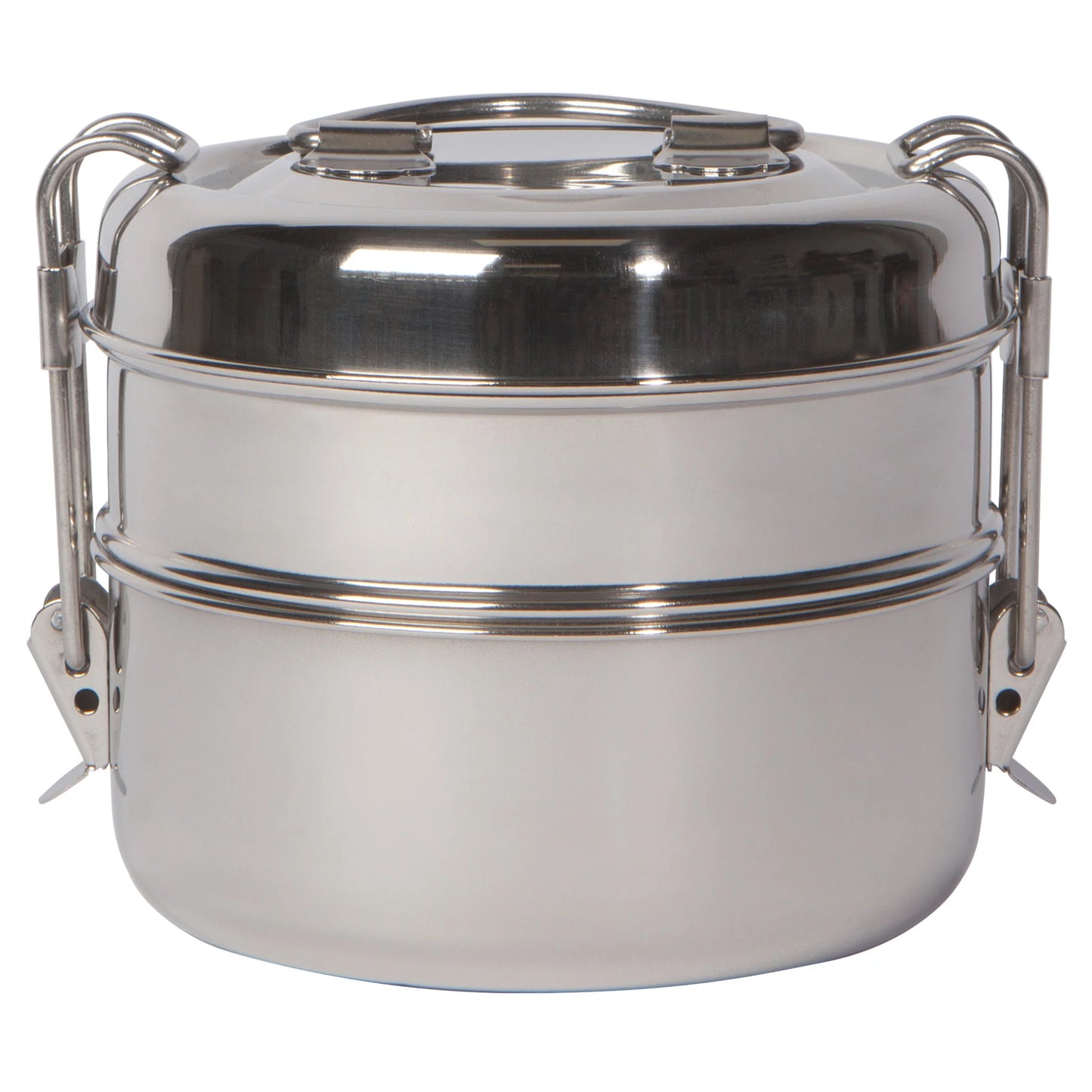 TIFFIN SIMPLY STEEL FOOD CONTAINER 2 TIER