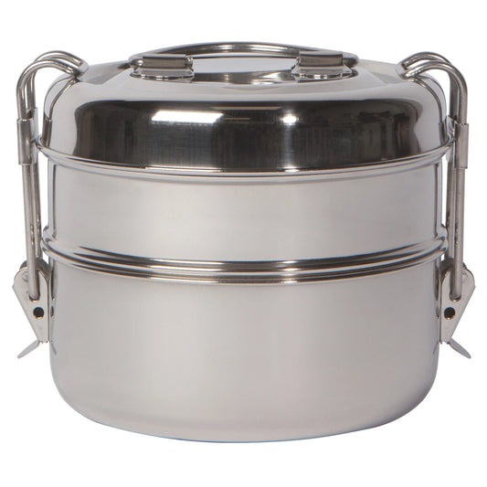 TIFFIN SIMPLY STEEL FOOD CONTAINER 2 TIER