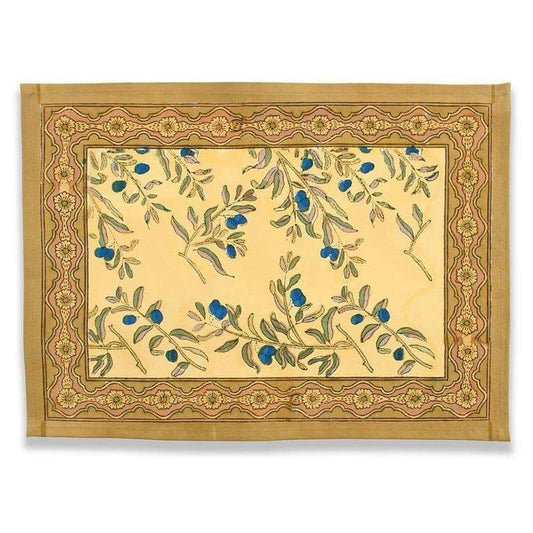 PLACEMAT OLIVE TREE KHA & BLU
