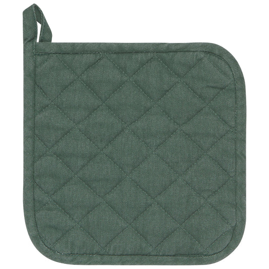 POT HOLDER STONEWASH JADE
