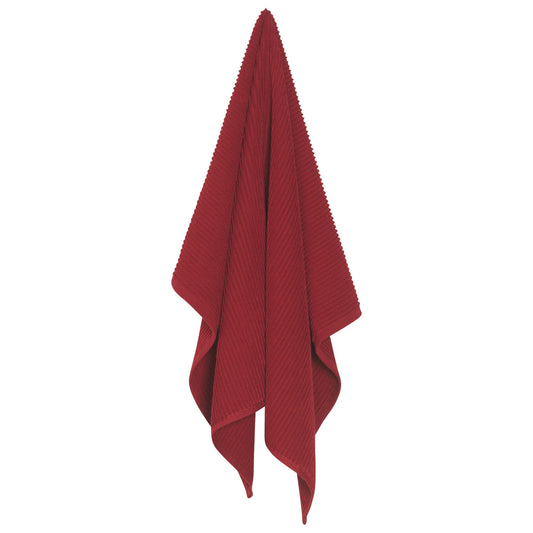 RIPPLE DISHTOWEL CARMINE