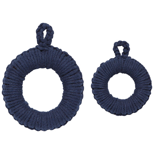 (DNR) ORB TRIVET MIDNIGHT SET OF 2