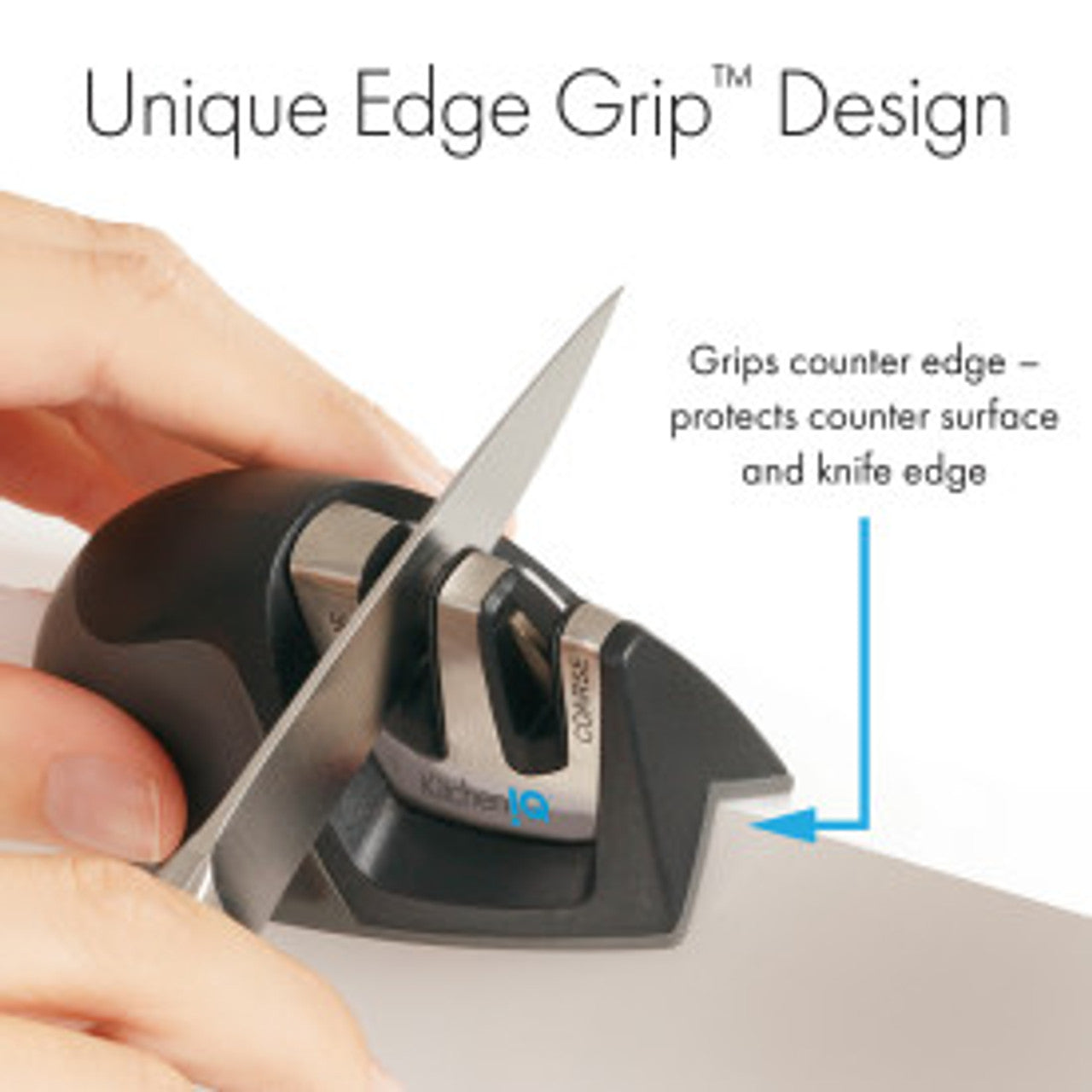 EDGE GRIP KNIFE SHARPENER GRAY